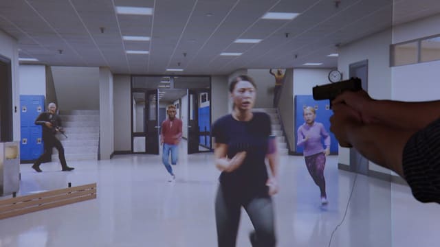 内政团队培训转型 虚拟射击结合AI提升实战能力