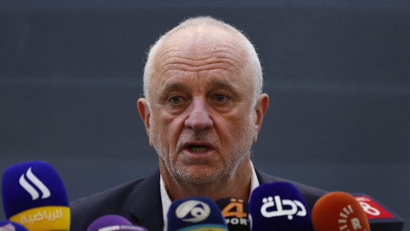 Arnold urges Iraq to show fighting spirit at World Cup