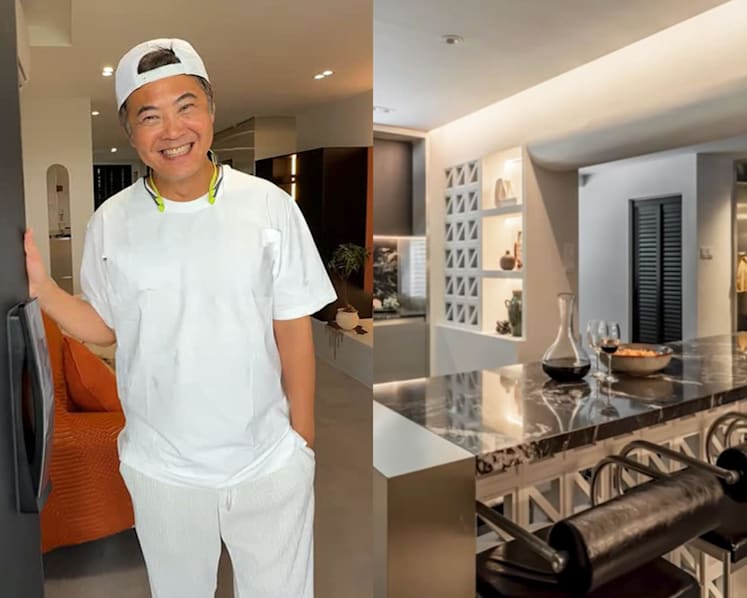 Actor Terence Cao gave interior designer free rein to redesign home, was shocked to lose a room