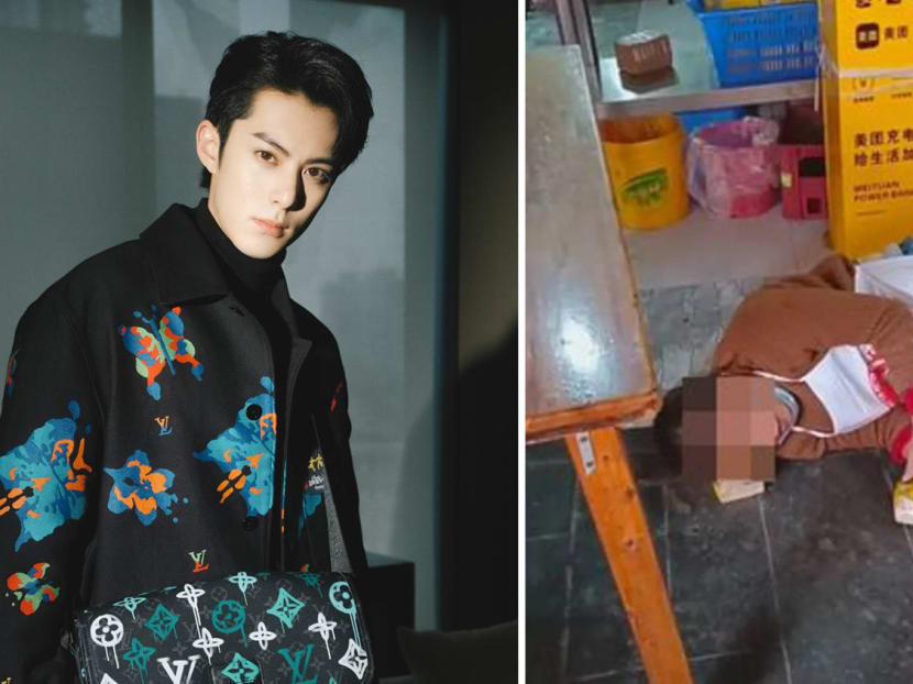 Woman Seen Hurling Chairs And Abuse At What Looks Like Chinese Actor Dylan Wang’s Dad At His Skewer Shop