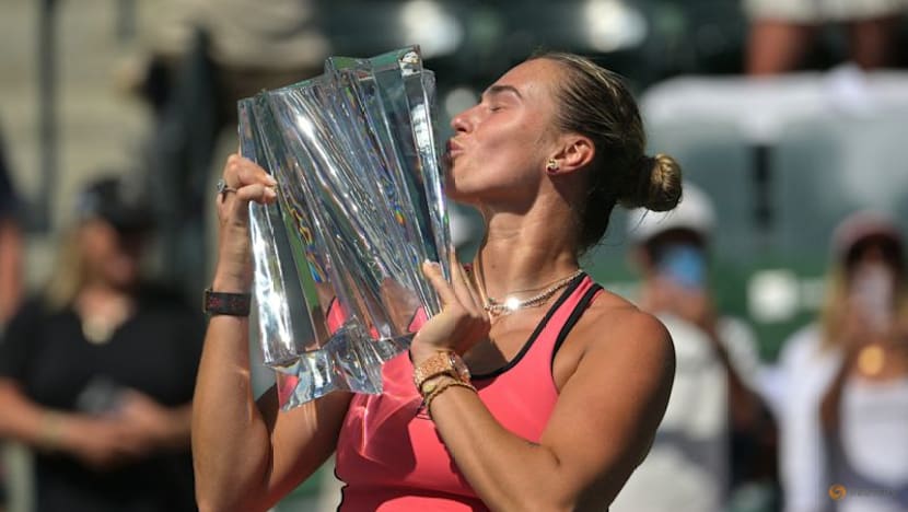 Sabalenka ends Indian Wells hoodoo with epic three-set victory over Rybakina