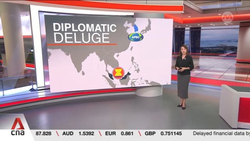 Diplomatic deluge: Who is meeting whom and where during a busy week in Asia 