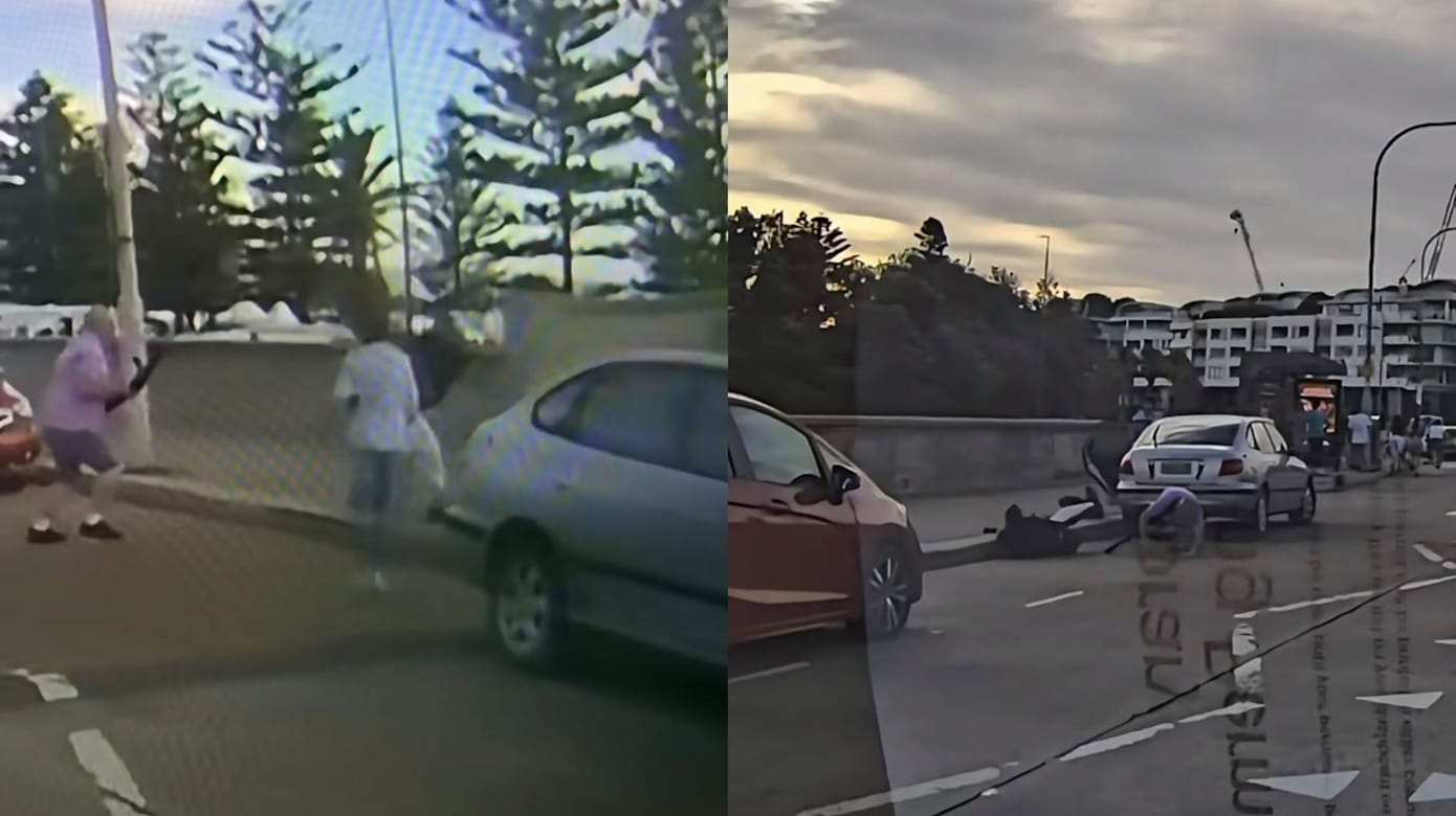 新视频曝光！恐袭前与枪手对峙 夫妻不幸被杀