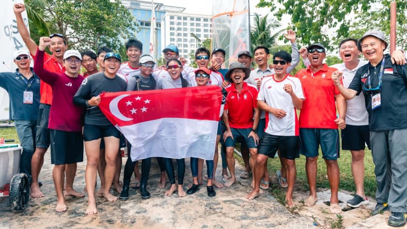 Atlit sukan layar SG bawa pulang 3 pingat emas, 4 pingat perak Atlit sukan layar SG bawa pulang 3 pingat emas, 4 pingat perak
