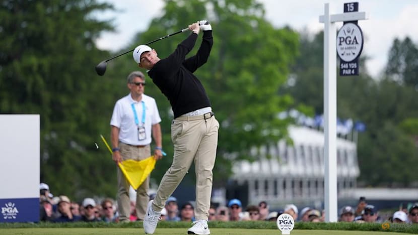 McIlroy's bid for back-to-back major titles dealt a blow after woeful start to PGA Championship