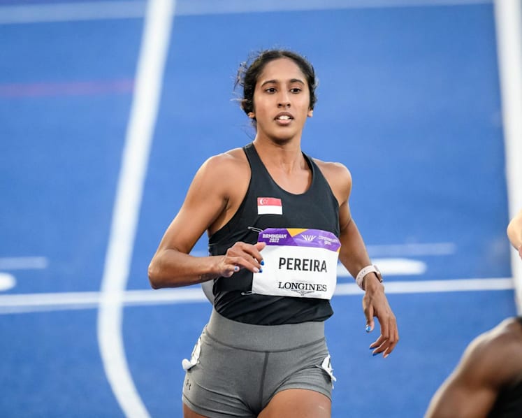 Singapore sprinter Shanti Pereira breaks 100m national record for second time in a month