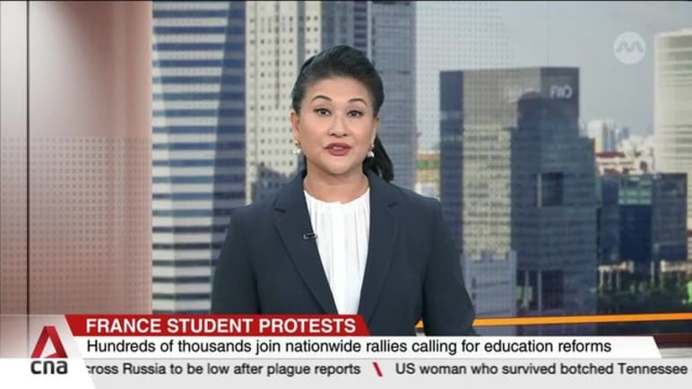 Student protests sweep France as calls for education reform grow
