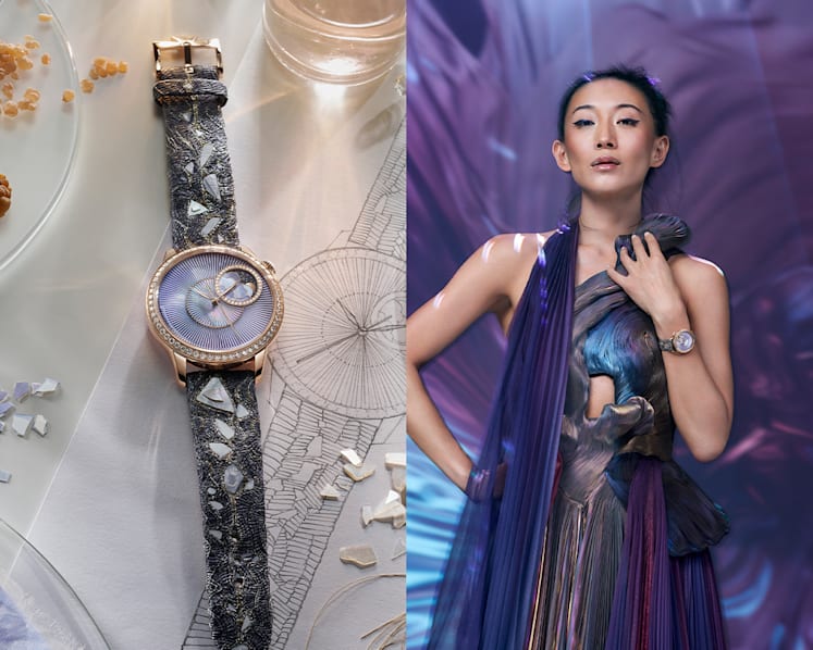 Vacheron Constantin created the world’s first scented concept watch with fashion designer Yiqing Yin