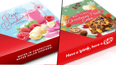 Would You Like Some Christmas Fruit Cake & Bandung With Your Kit Kat?