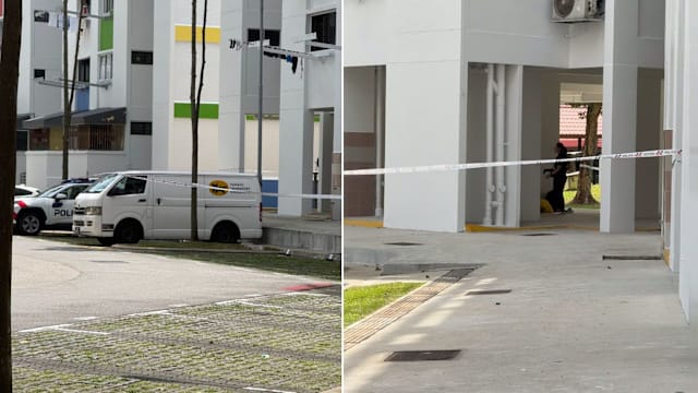 56岁妇女倒卧碧山组屋底层 警方排除他杀可能性