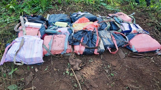 泰军与缅甸运毒马帮激烈交火 击毙15名毒贩