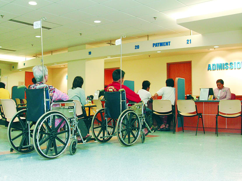 Changi General Hospital’s A&E department. TODAY file photo