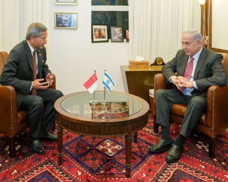 Vivian Balakrishnan visits Israel's leaders, says its military actions in Gaza have 'gone too far'