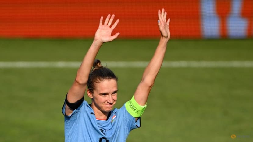 Usually stoic Miedema emotional after goalscoring milestone Usually stoic Miedema emotional after goalscoring milestone