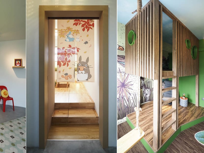 How cute is that People’s Park Complex feature wall?