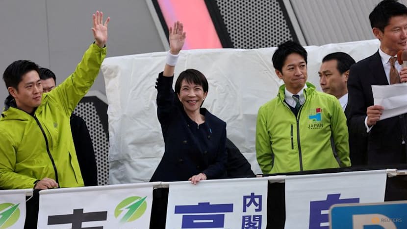 Japan PM Takaichi's party seen gaining lower house majority in election, Nikkei poll shows