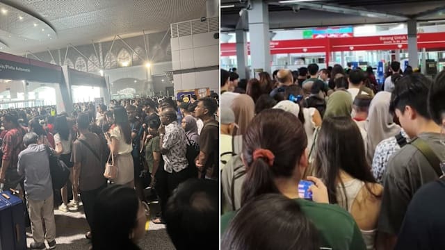 新山自助通关系统故障 大批外国旅客被卡约两小时