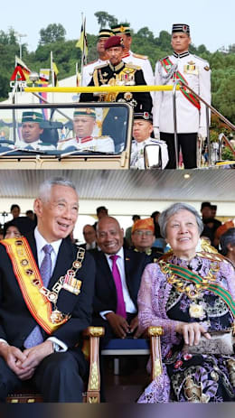  SM Lee attends Brunei sultan’s 80th birthday celebrations