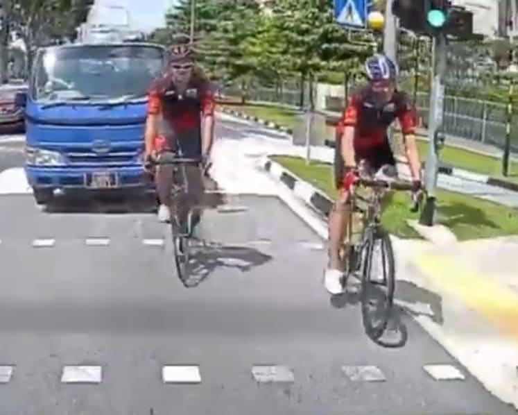 Jail, driving ban and fine for lorry driver embroiled in Pasir Ris road rage incident with cyclist