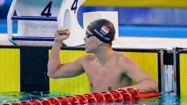我国泳将包揽男子50米自由泳项目金牌和银牌