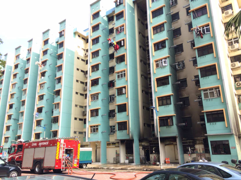 Fire breaks out at coffee shop at Marine Terrace