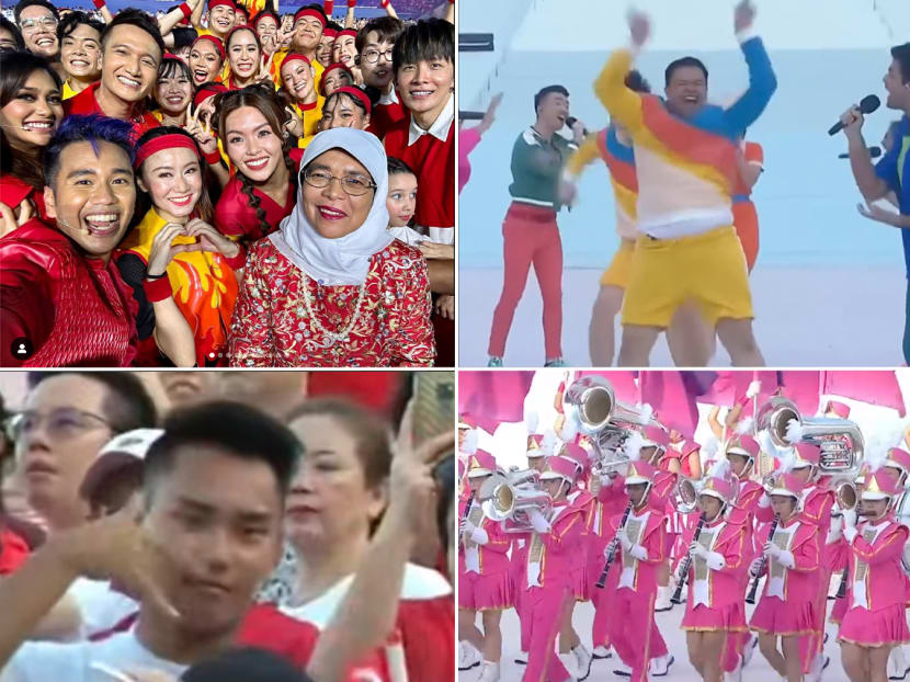 'Onward as one': S'pore celebrates 58th birthday back at the Padang, bids farewell to outgoing President Halimah 'Onward as one': S'pore celebrates 58th birthday back at the Padang, bids farewell to outgoing President Halimah