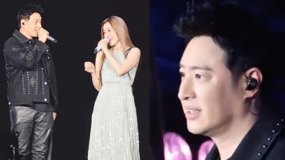 Christine Fan Sings Off-Key During Duet With Wilber Pan, Whose Reaction Sent Netizens In A Tizzy