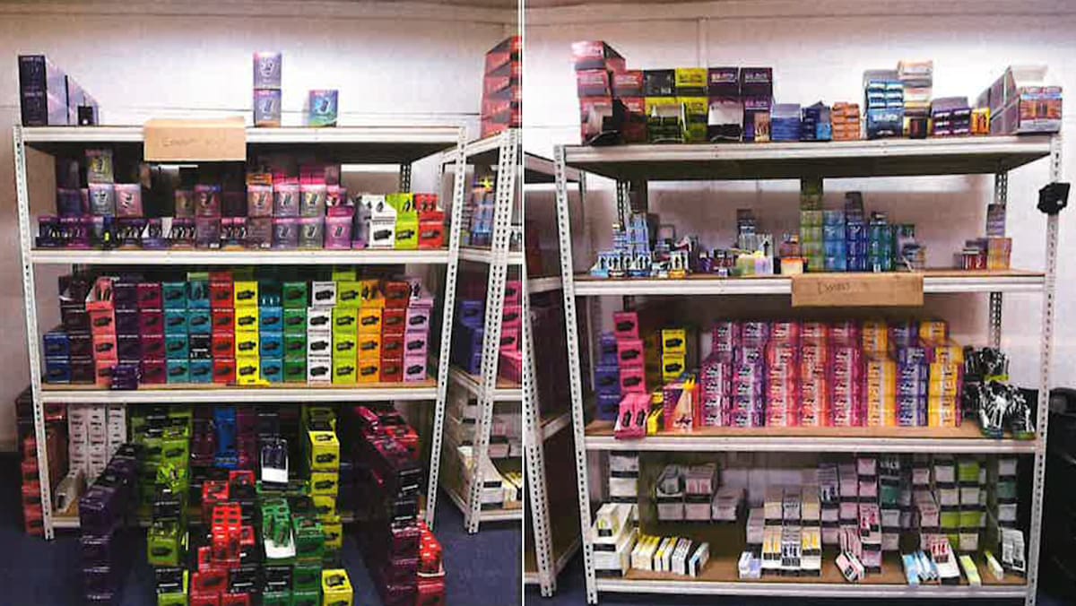 Malaysian nabbed at warehouse jailed for having over 35,000 vapes or related components for sale
