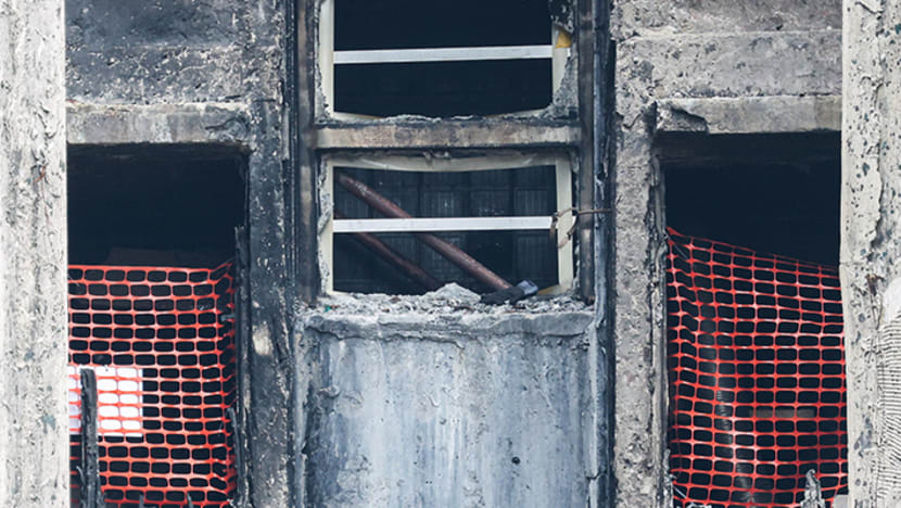 Residents return to ravaged homes months after Hong Kong fire