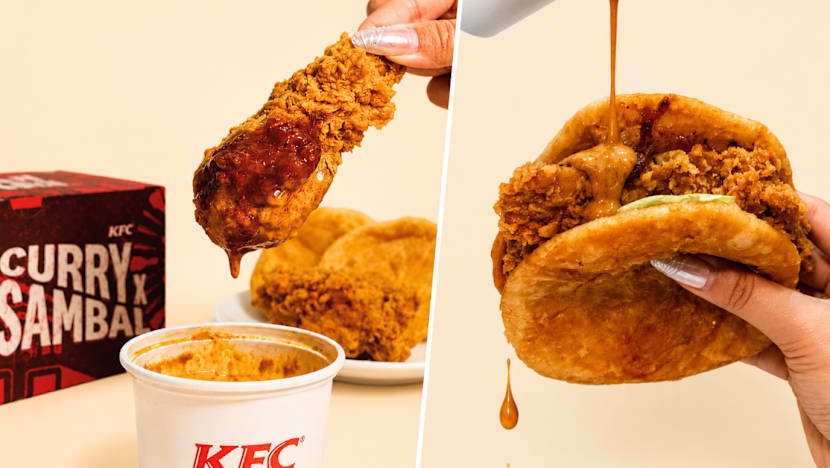Fried Chicken, Curry & Prata Come Together In KFC S’pore’s Indulgent Prata Zinger Burger 