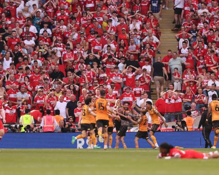 Hull back in Premier League after McBurnie's last-gasp playoff winner