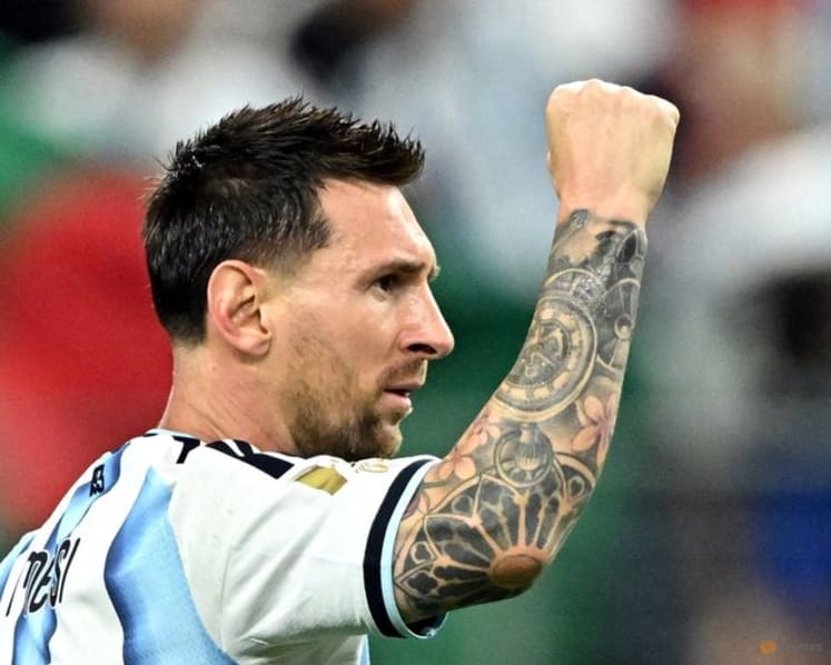 Argentina's Lionel Messi breaks World Cup goals record vs Austria