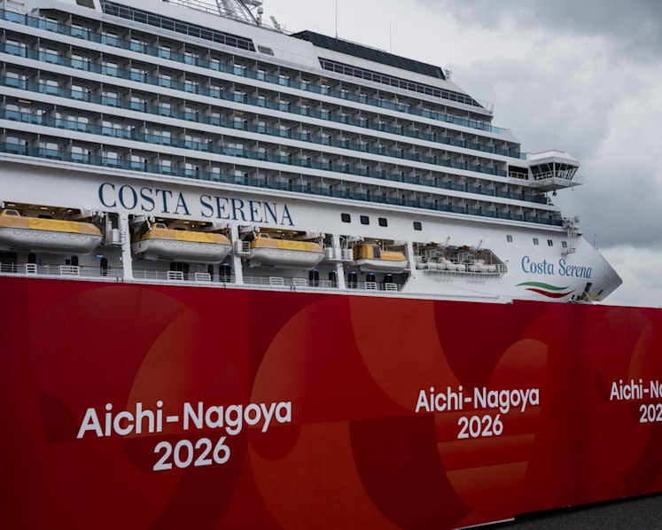 Asian Games cruise ship arrives in Nagoya as accommodation complaints grow