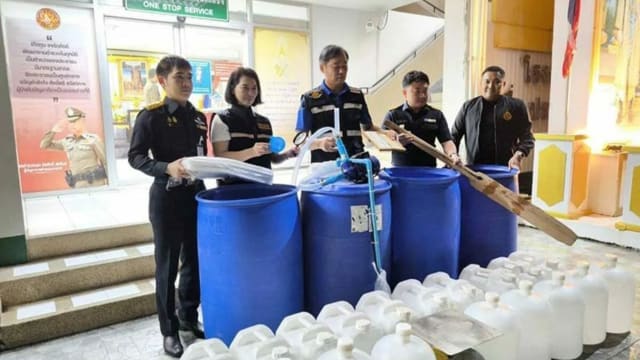 曼谷无牌商家卖假酒  一人死亡逾20人住院