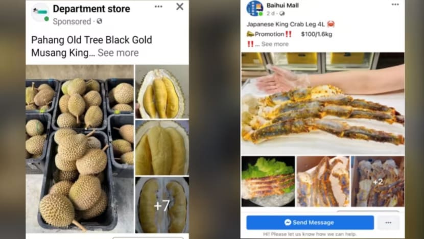 Mangsa kerugian S$20,000 angkara iklan durian, daging wagyu di wadah online
