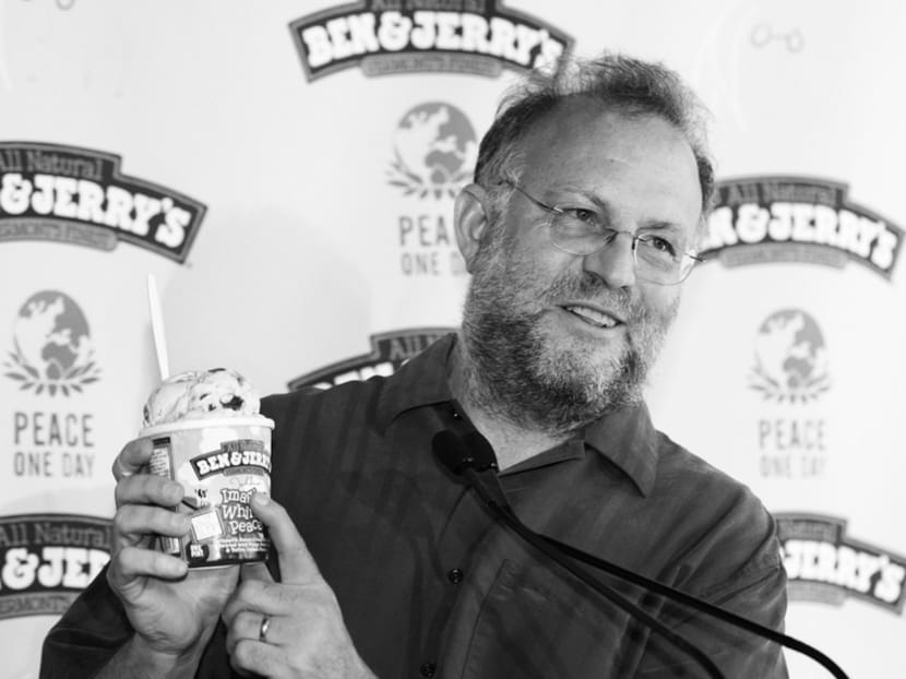 Mr Jerry Greenfield, co-founder of ice-cream company Ben & Jerry’s. The firm is among the more than 1,000 Certified B Corporations, all working together towards one unifying goal: To redefine success in business. Photo: Reuters