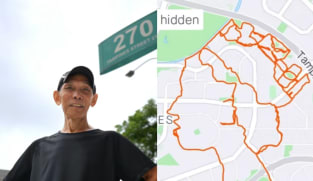 Ular hingga Ratu Elizabeth: 'Seniman Strava' menggambar dengan rute lari, jalanan Singapura menjadi kanvasnya