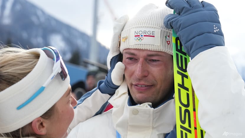 Olympic bronze medal biathlete confesses affair on live TV