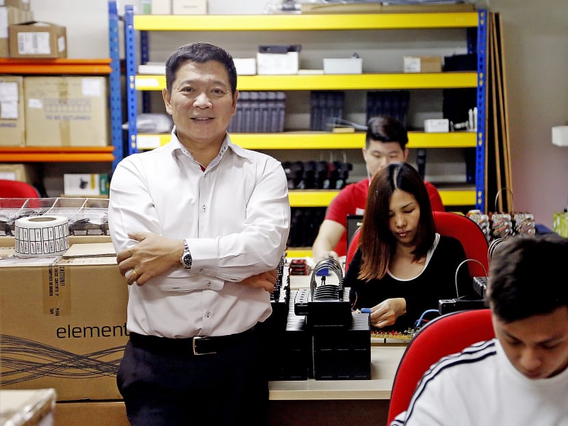 For every four foreigners who applied for the post of development engineer, there was only one Singaporean applicant, said Mr Lim Chee Kean, chief executive of supply-chain security solutions firm Ascent Solutions. PHOTO: Raj Nadarajan