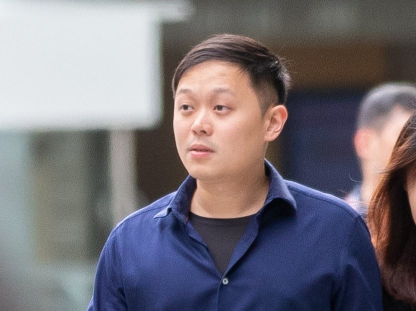 Leon Lim arriving at the State Courts on June 4, 2024. Leon Lim arriving at the State Courts on June 4, 2024.