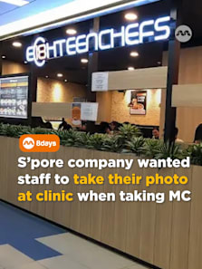 called eighteen chefs but they weren't cooking with this one #8dayssg #8dayssgtrending #sgtiktok #worklife #singapore 