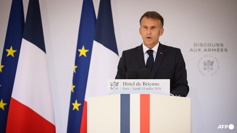 France's Macron says Europe will defend freedom at all costs