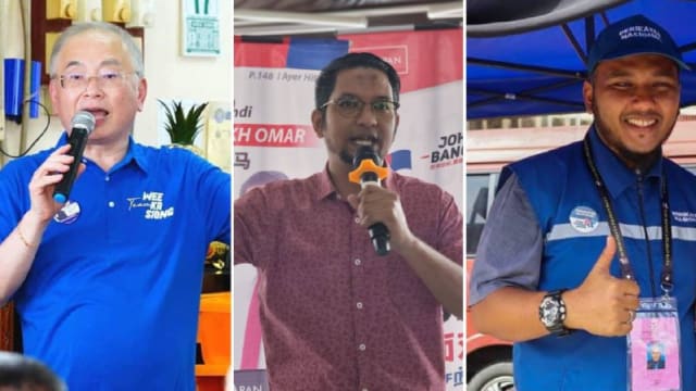非正式成绩：柔州亚依淡国席 希盟民行党谢奥马领先国阵马华魏家祥