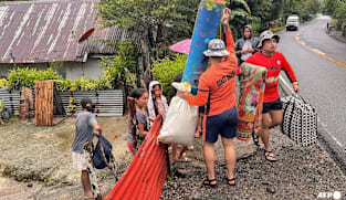 Thousands evacuated as typhoon bears down on Philippines