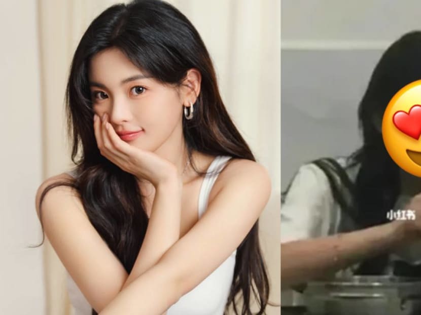 Pre-showbiz pic of Chinese actress Yang Chaoyue proves she's a natural beauty