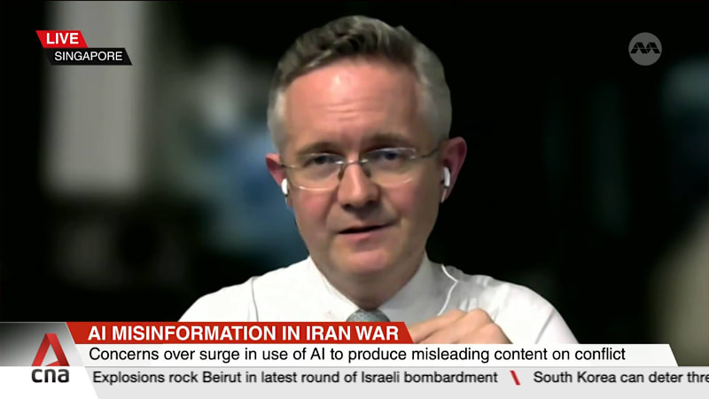 AI Singapore's Simon Chesterman on guarding against misinformation on Middle East conflict