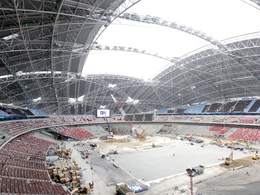 Sports Hub: It’s nearly there