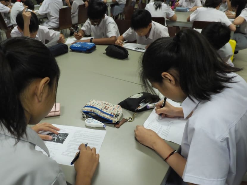Singapore students maintained their scores across maths and science, and showed a marked improvement in reading. Singapore students maintained their scores across maths and science, and showed a marked improvement in reading.