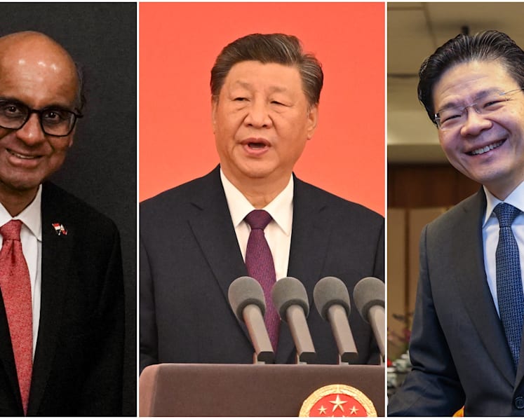Singapore leaders congratulate Chinese President Xi on 75th anniversary of founding of People's Republic of China