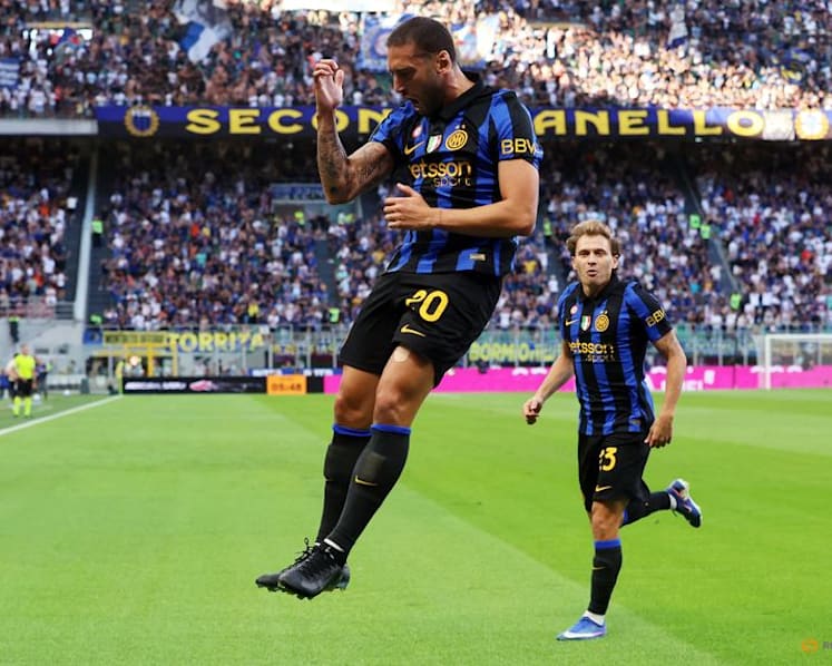 Inter begin title defence with stylish 4-1 win over Monza